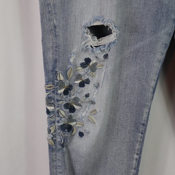 Silver Izzy Ankle skinny Jeans sz 16 - Picture 3 of 12